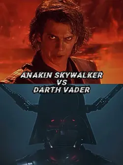 Anakin vs Vader