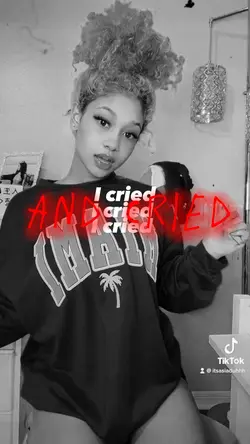 I cried💔