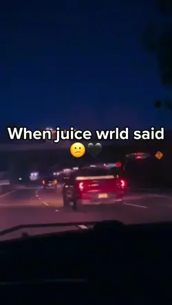When juice wrld said