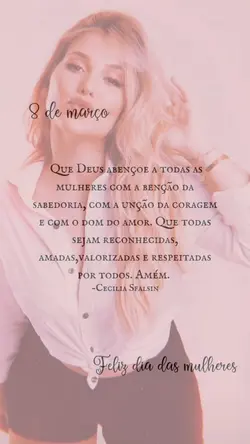 mês da mulher 