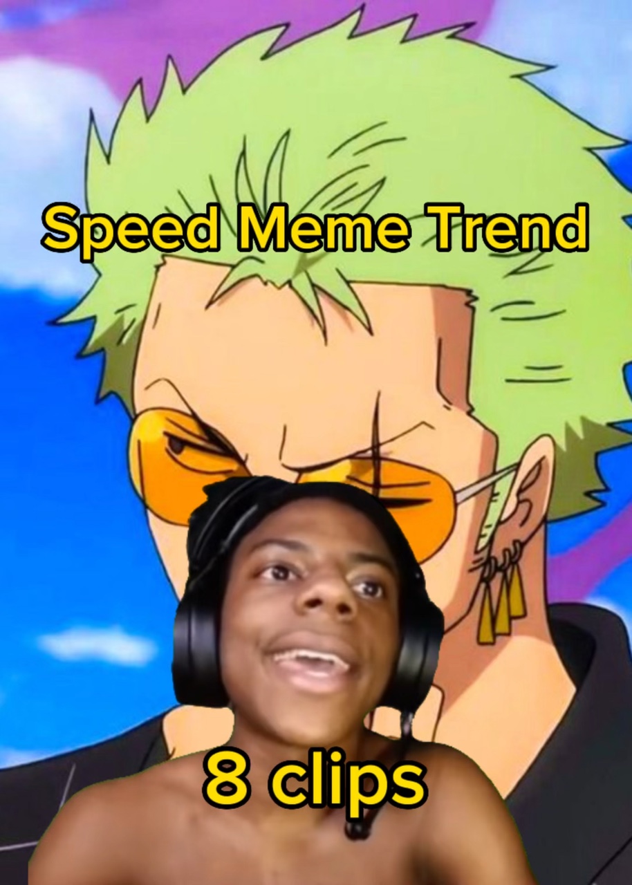 Speed Meme Trend