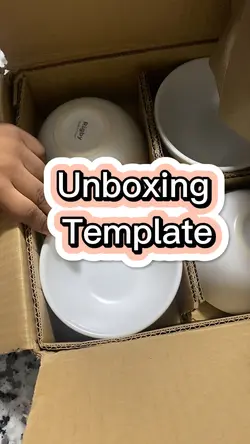 New Unboxing Templat