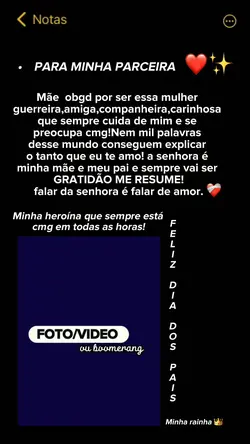 Dia das mães/PAI 