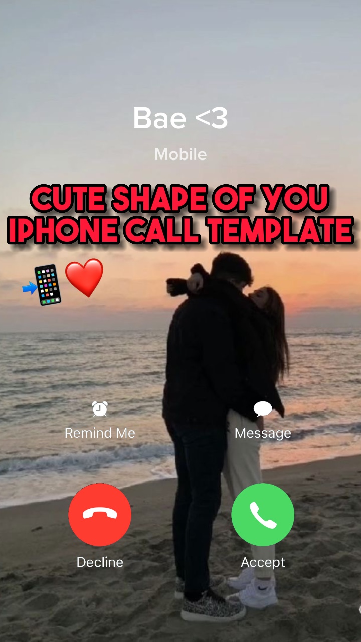 iPhone Bae Template❤️