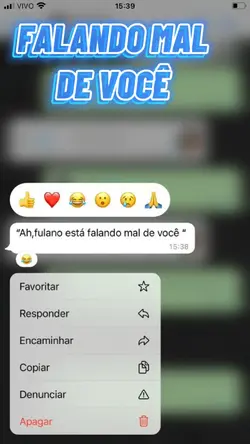 falando mal de você 