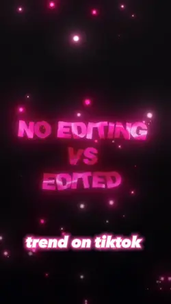 not edited vs edited