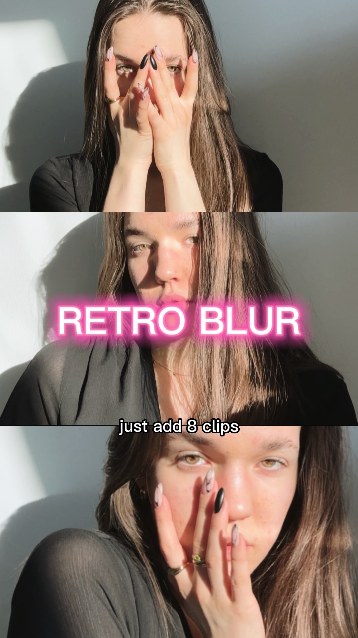 retro blur