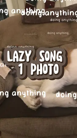Lazy song