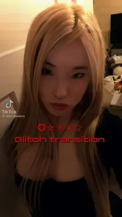 Glitch transition 