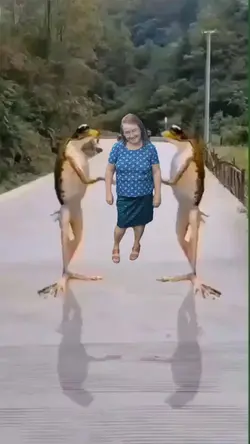 sapo dançarino