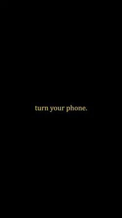 turn your phone