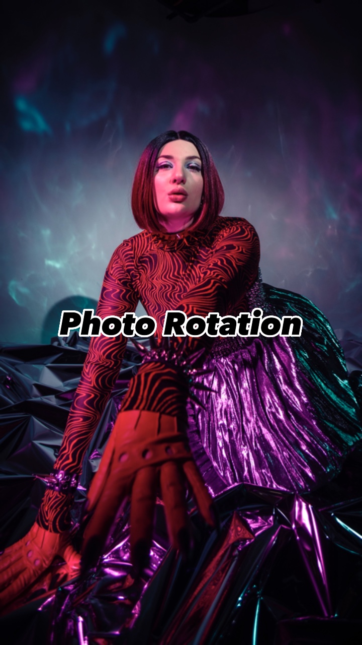 Fast photo rotation 
