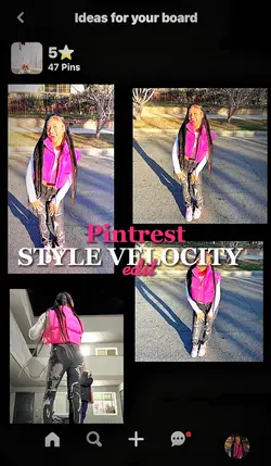 Pinterest style velo