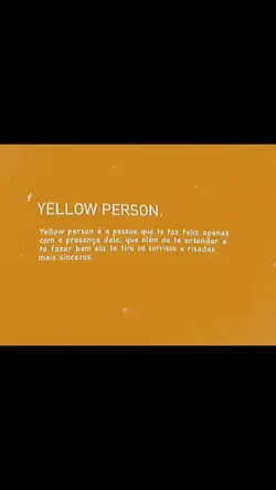 Yellow person 💛