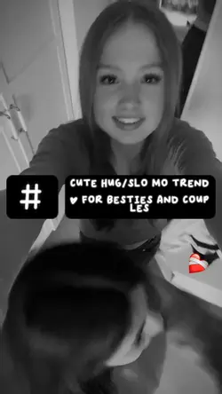 Cute hug slomo edit