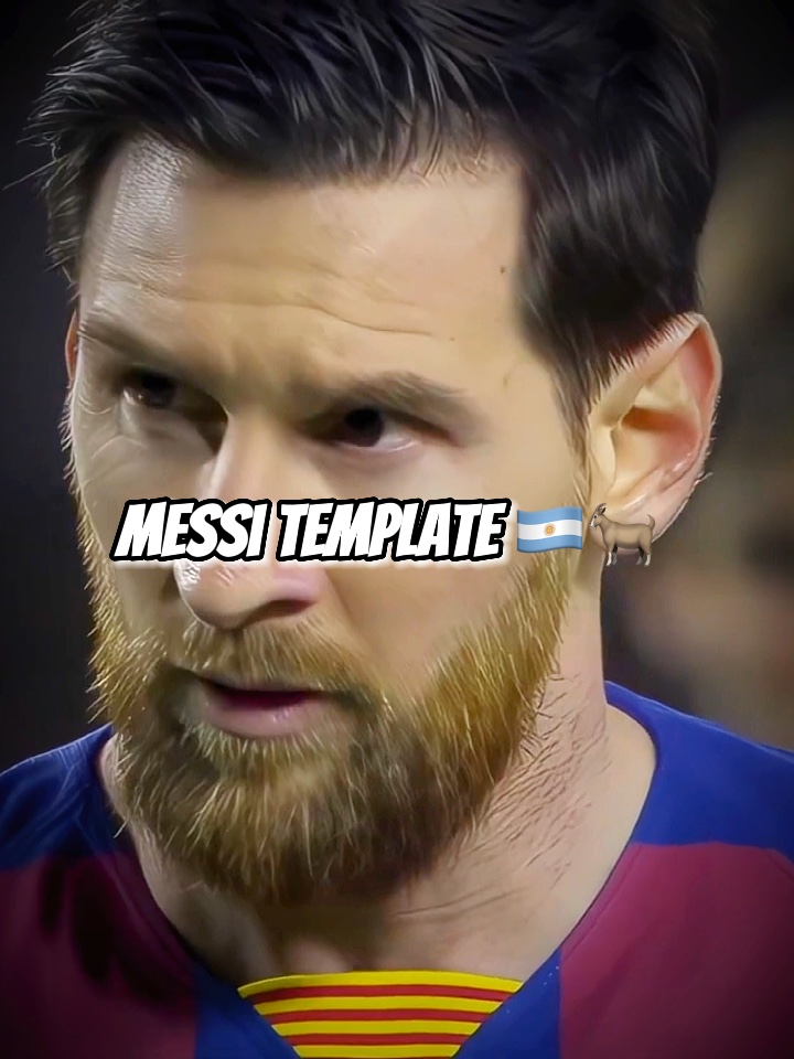 Plantilla de Messi