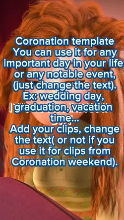 It's coronation day