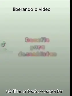 liberando o vídeo