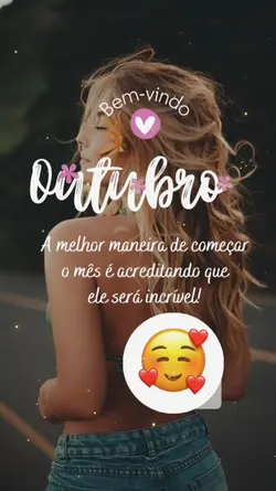 bem vindo outubro 