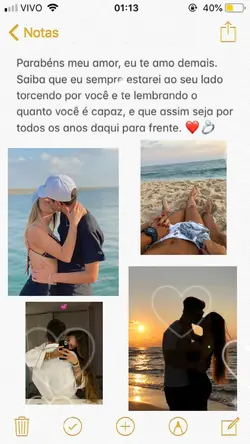 Parabéns Amor <3