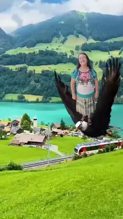 passeio de Águia