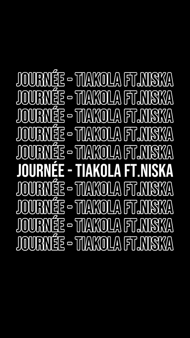 Journée -  Tiakola ☀️