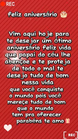 aniversário