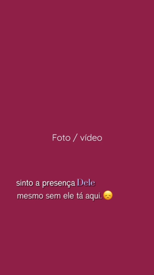 sinto a presença del