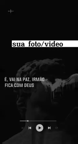 Vai na paz, irmão...