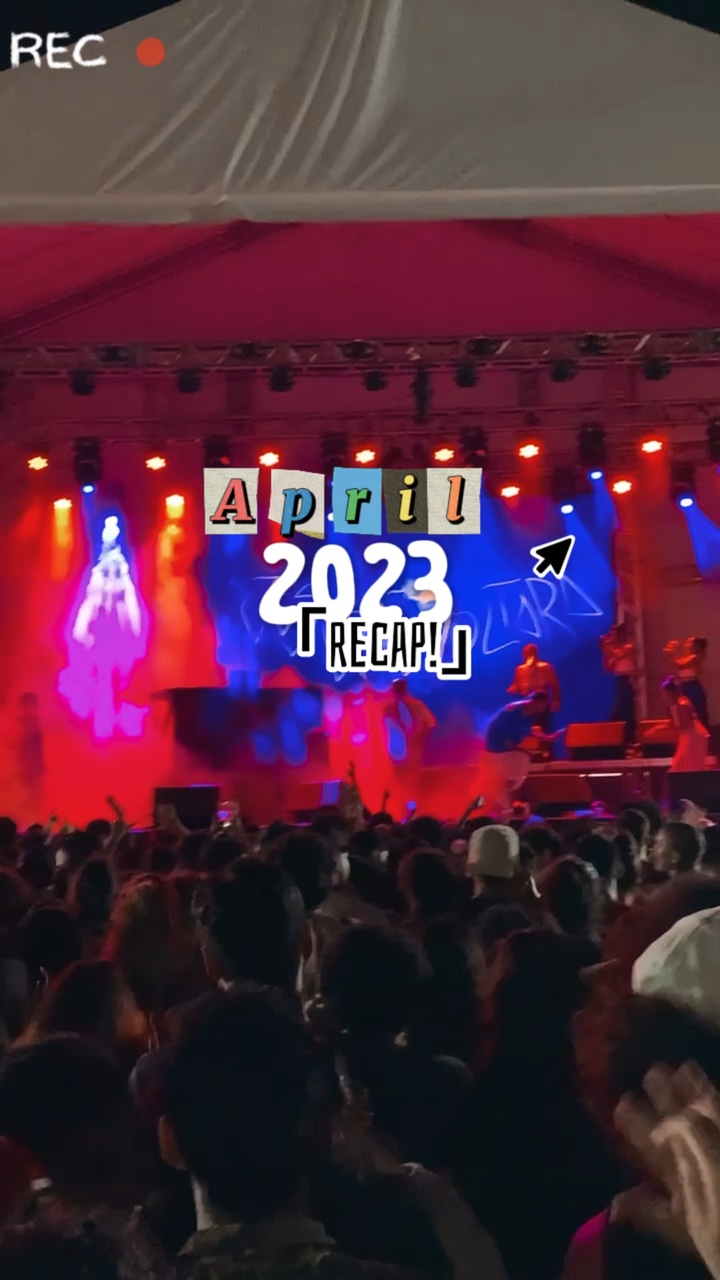 Récapitulatif d'avril 📷❤️✨