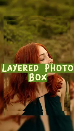 Layered Photo Box