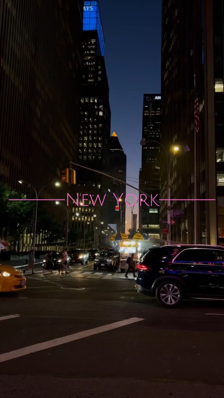 In New York🏙️