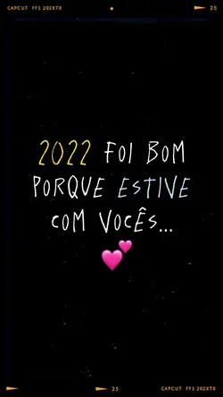2022 com vocês❤️🩹