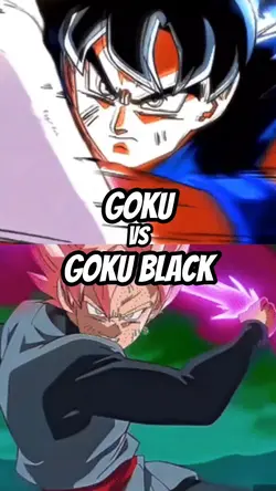 goku vs goku black