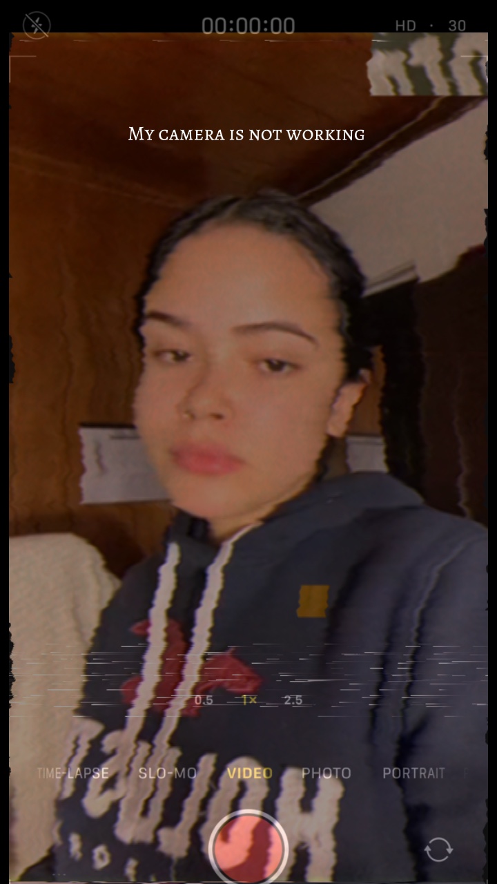 Eu quebrei minha câmera🫠