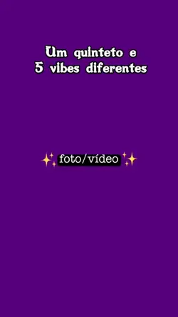 um quinteto e vibes