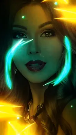 efeito luzes 