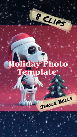Holiday Pic Template
