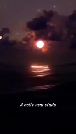 A noite vem vindo