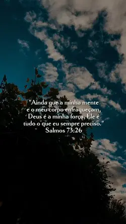 Deus é minha força 