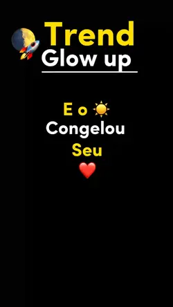 É o ☀️ congelou seu ❤️