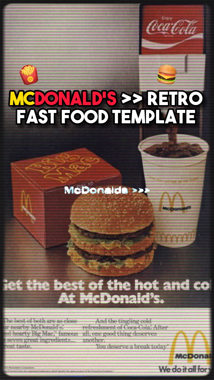 McDonald's>>🍟