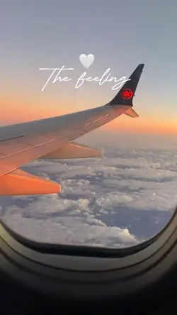 The feeling… ✈️🤍