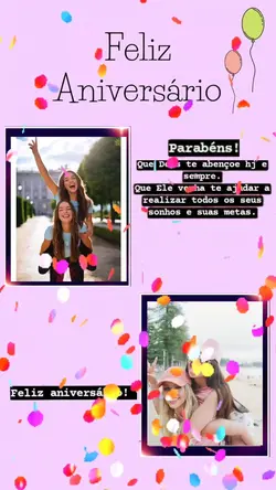Feliz Aniversário 