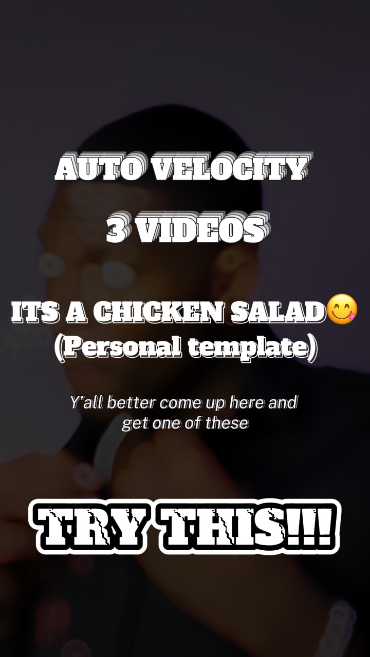 Es una ensalada de pollo