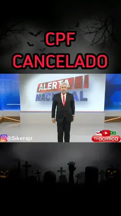 CPF cancelado 