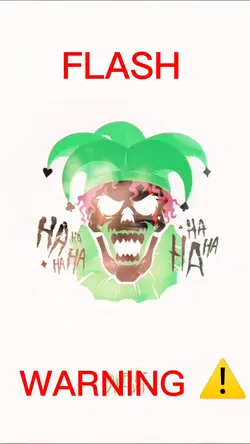 Flash warning ⚠️ 