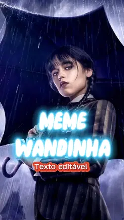 Wandinha Addams meme