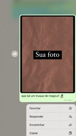 Um truque de mágica🪄