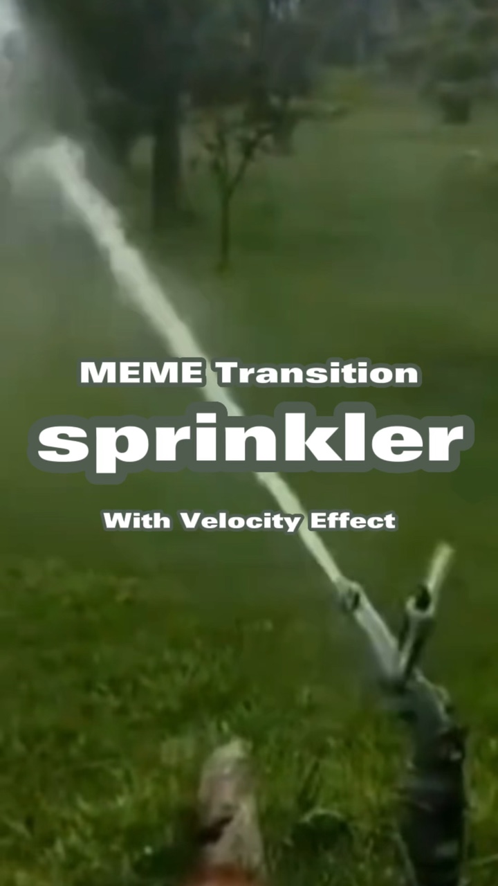 water sprinkler meme